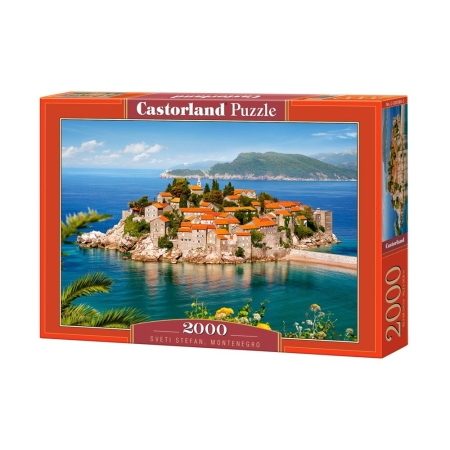 PUZZLE CASTOR 2000 el. Sveti Stefan - Montenegro